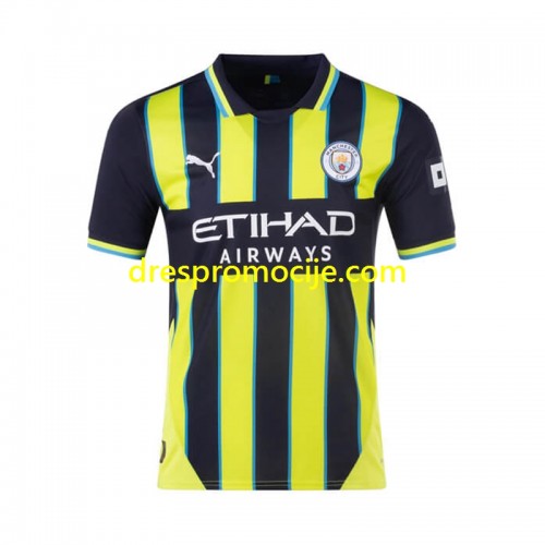 Manchester City Dres Gostujući 2024/2025 Kratkih Rukava Manchester City Dres Gostujući 2024/2025 Kratkih Rukava